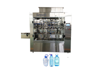 SS316 10L  4 Head Gravity  Liquid Bottling Machine Linear Type