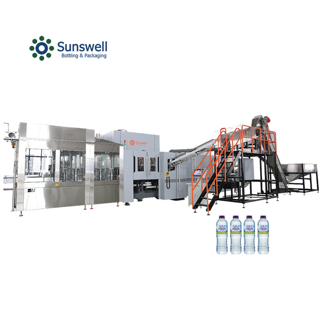 High Accuracy PET Bottled Still Pure Water Blowing Filling Capping Combiblock Drinking Water Bottling Line