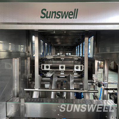 High Accuracy 5 Gallon Pure Water Production Line Pure Water 20L Washing Filliing Capping 3 In 1 Monoblock