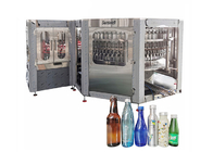 Automatic Rotary 3 In 1 Glass Bottle Beer Can Filling Machine