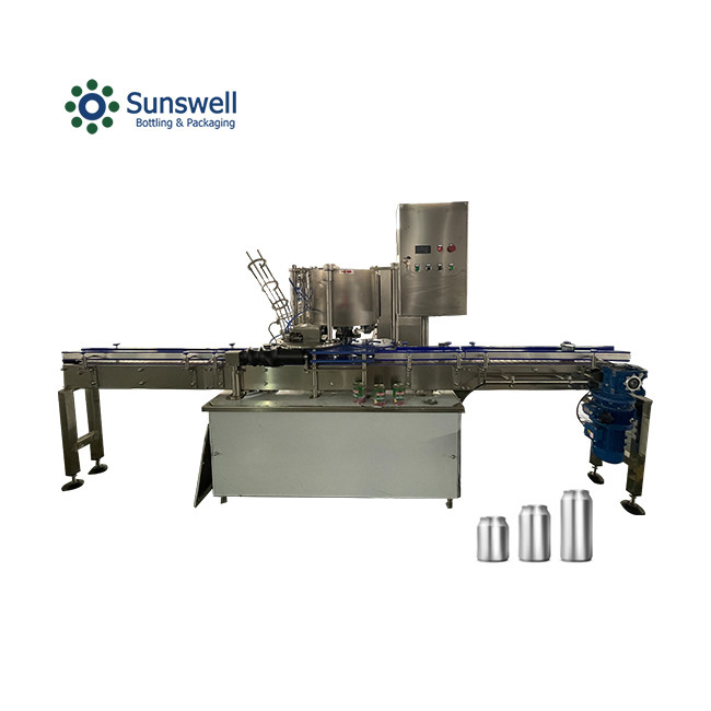 Commercial Soda Can Sealing Machine Coconut Water Tin Can Beer Automatic 6000CPH
