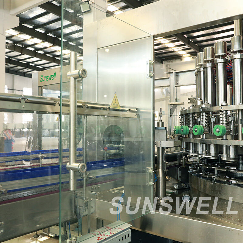 200ml CSD Can Filling Line 18000 Cans Per Hour Beverage Canning Machine