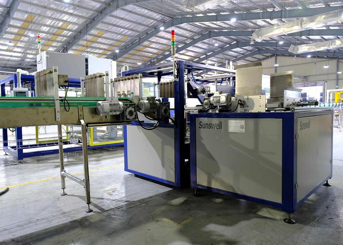 Wrap Round Shrink Packaging Equipment Automatic Case Packer Carton Box Erector