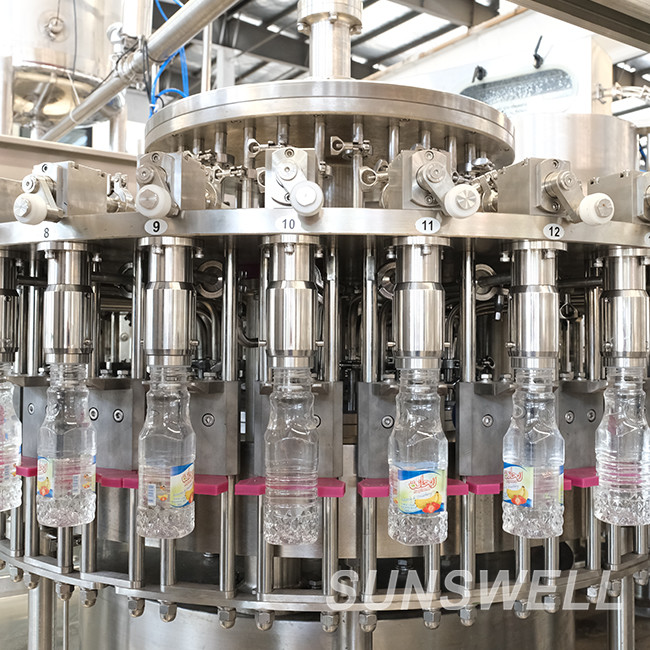 Fully Automatic Juice Filling Machine 300ML Beverage Hot High Productivity