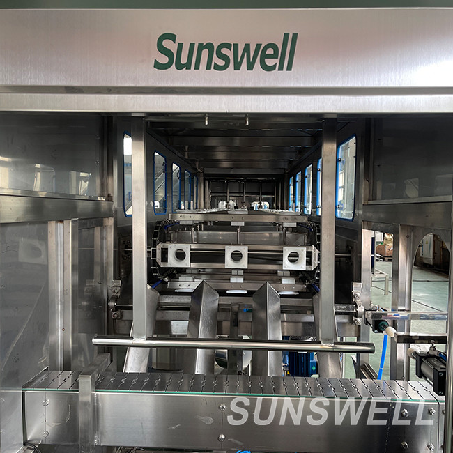 High Accuracy 5 Gallon Pure Water Production Line Pure Water 20L Washing Filliing Capping 3 In 1 Monoblock