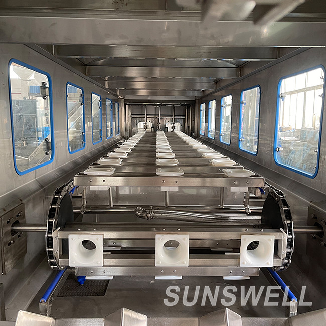 High Accuracy 5 Gallon Pure Water Production Line Pure Water 20L Washing Filliing Capping 3 In 1 Monoblock