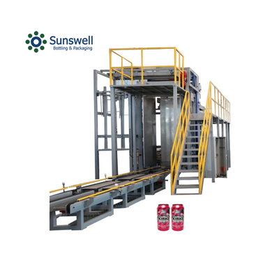 Máy bán Hot Automatic Pop Can Depalletizing Máy loại bỏ nhựa cao cấp Tin Can Layer Depalletizer Nhà sản xuất