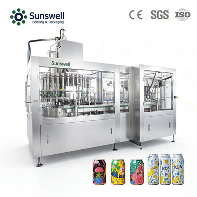Tự động đầy đủ 18000 Cph 200ml CSD có thể điền sản xuất dây chuyền niêm phong