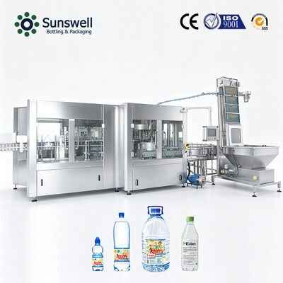 Dòng sản xuất nước chai PET 500ml 24000BPH
